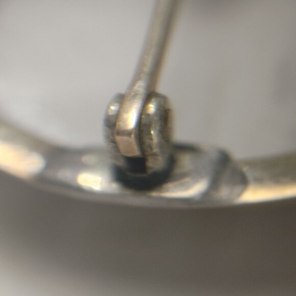 Victorian Antique Brooch Pendant Hand Painted Porcelain Portrait Gold Tone Oval - Picture 12 of 16